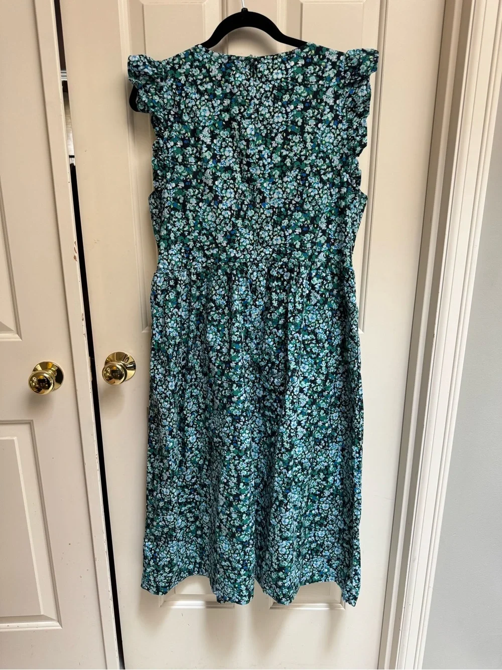J. Crew smocked top